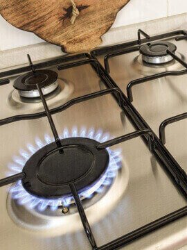 Conversão de gás para fogões, cooktops e fornos